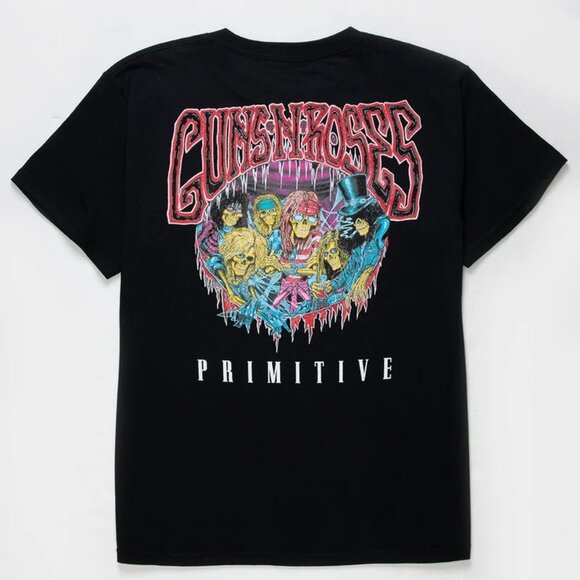 PRIMITIVE x Guns N' Roses Bones Tee NWT Sz XL - Picture 1 of 5